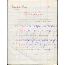 Cahier du jour