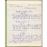 Cahier journal