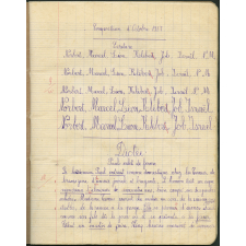 Cahier de compositions