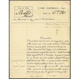 Version latine - Lycée Corneille, Rouen, classe de 6ième A2