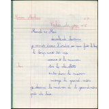 Cahier du jour n°6