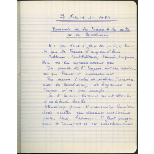 Cahier d'Histoire