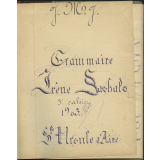Cahier de 