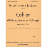 Cahier d'écriture, lecture et coloriage