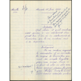 BEPC 1958. Collège de Damville. Rédaction