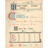 Cahier de 