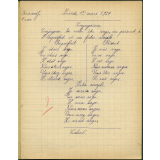 Cahier journalier