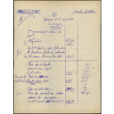 Certificat d'études 1957. Canton de Damville. Devoir de calcul