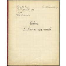 Cahier de devoirs mensuels
