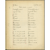 Cahier journalier