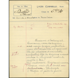 Version latine - Lycée Corneille, Rouen, classe de 6ième A2