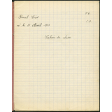 Cahier de classe