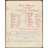 Cahier de roulement