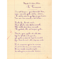 Cahier de récitations