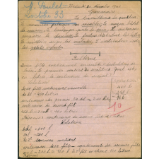 Cahier journalier