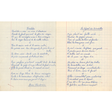 Cahier de récitations et chants