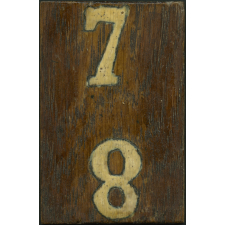 Pyrogravure - Élément de calendrier - 5 à 8