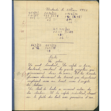 Cahier journalier