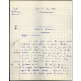 BEPC 1957. Collège de Damville. Devoir d'anglais