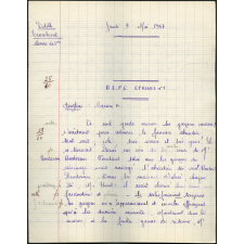 BEPC 1957. Collège de Damville. Devoir d'anglais