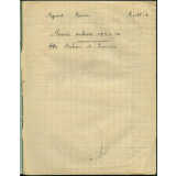 Cahier de sciences