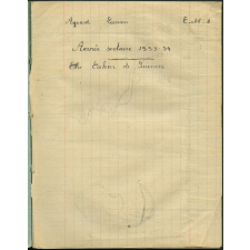 Cahier de sciences