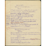 Cahier journalier
 