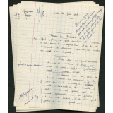 BEPC 1958. Collège de Damville. 5 rédactions