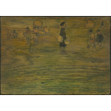 Pyrogravure - Élément de calendrier - Août septembre