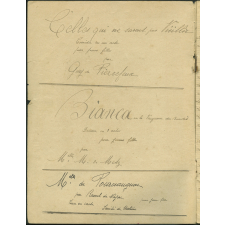 Cahier de concert