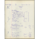 Certificat d'études 1957. Canton de Damville. Devoir de calcul