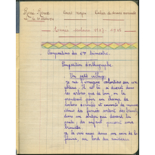 Cahier de devoirs mensuels