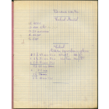 Cahier journalier