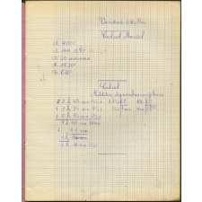 Cahier journalier