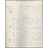 Certificat d'études 1957. Canton de Damville. Devoir de sciences / filles