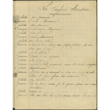 Cahier de concert