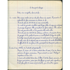 Cahier de géographie