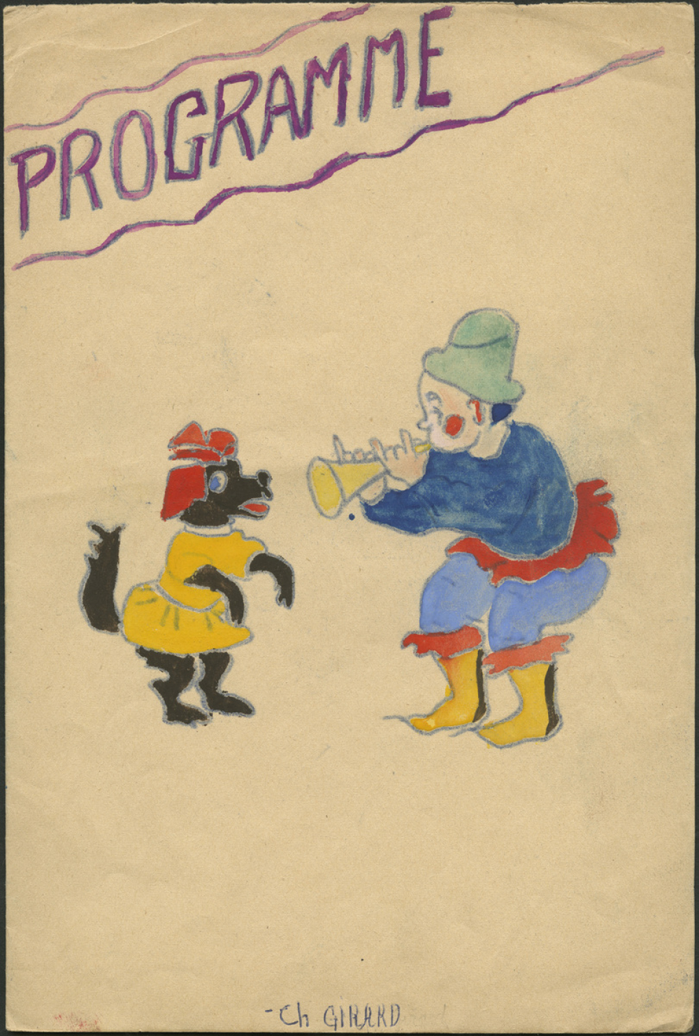 La Madeleine-de-Nonancourt - 14 juillet 1955 - Programme de la distribution des prix