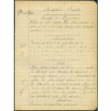 Cahier journalier