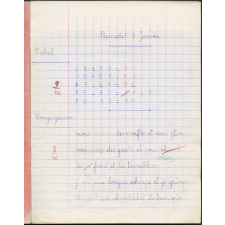 Cahier journalier