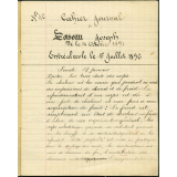 Cahier journal 
