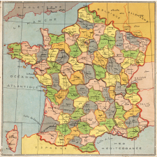Puzzle des départements français
