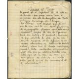 Cahier de Géographie