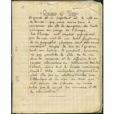 Cahier de Géographie