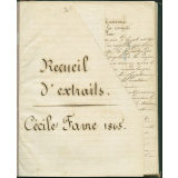 Recueil d'extraits