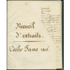 Recueil d'extraits