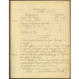 Cahier journalier