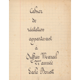 Cahier de récitation