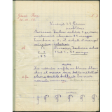 Cahier journalier