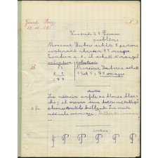Cahier journalier